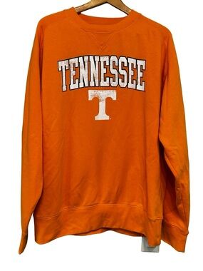 Knights Apparel Orange Tennessee Volunteers Crewneck Sweatshirt XL College NCAA